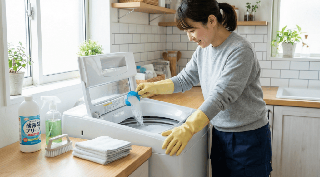 プロが実践する!今日からできる洗濯機の臭いを抑える4つの応急処置