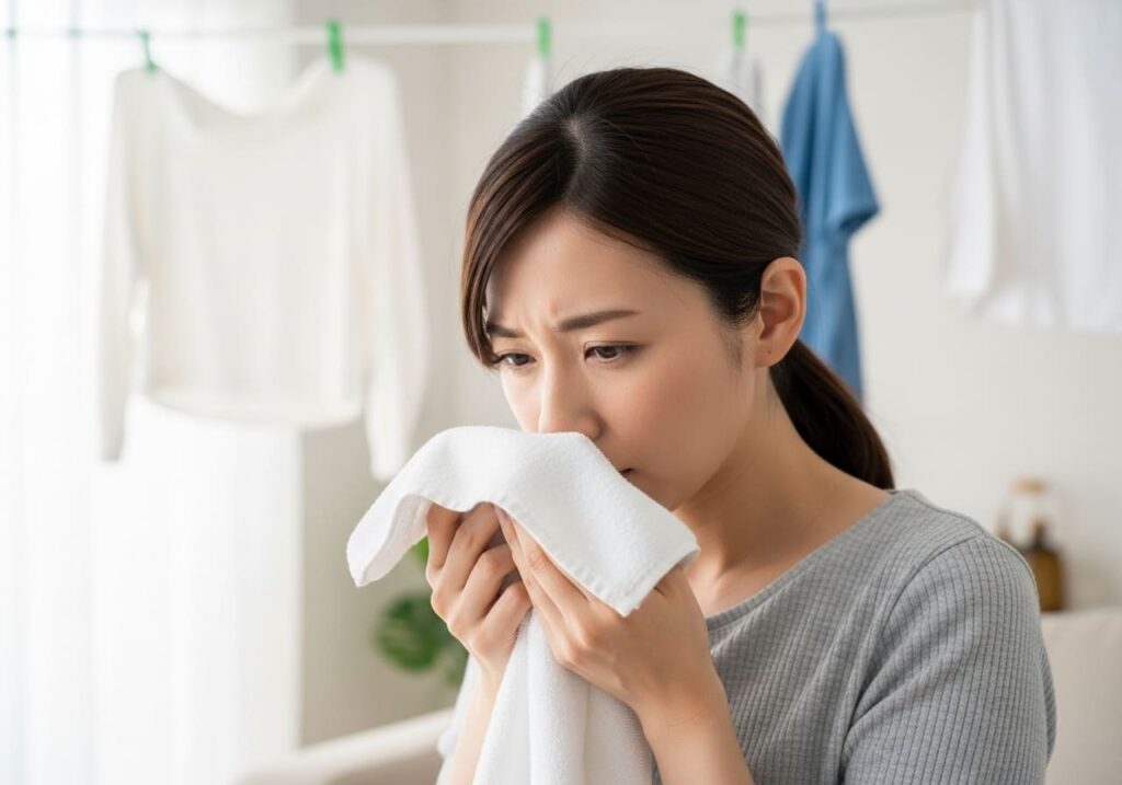 なぜ洗っても臭い？タオルの不快なニオイを生む3つの原因