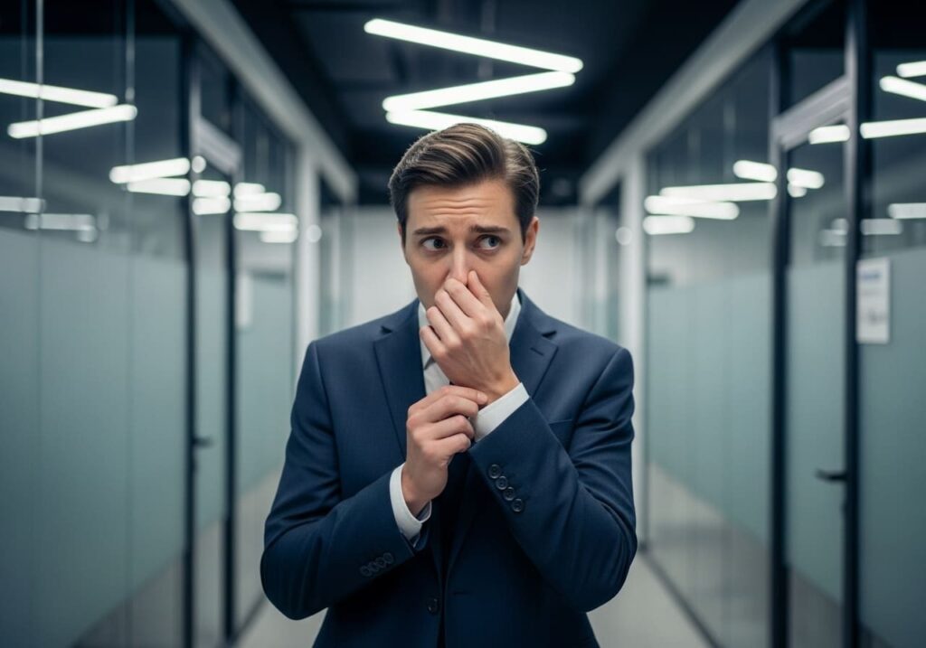 【外出先で大ピンチ】服の生乾き臭に気づいた時の3つの応急処置