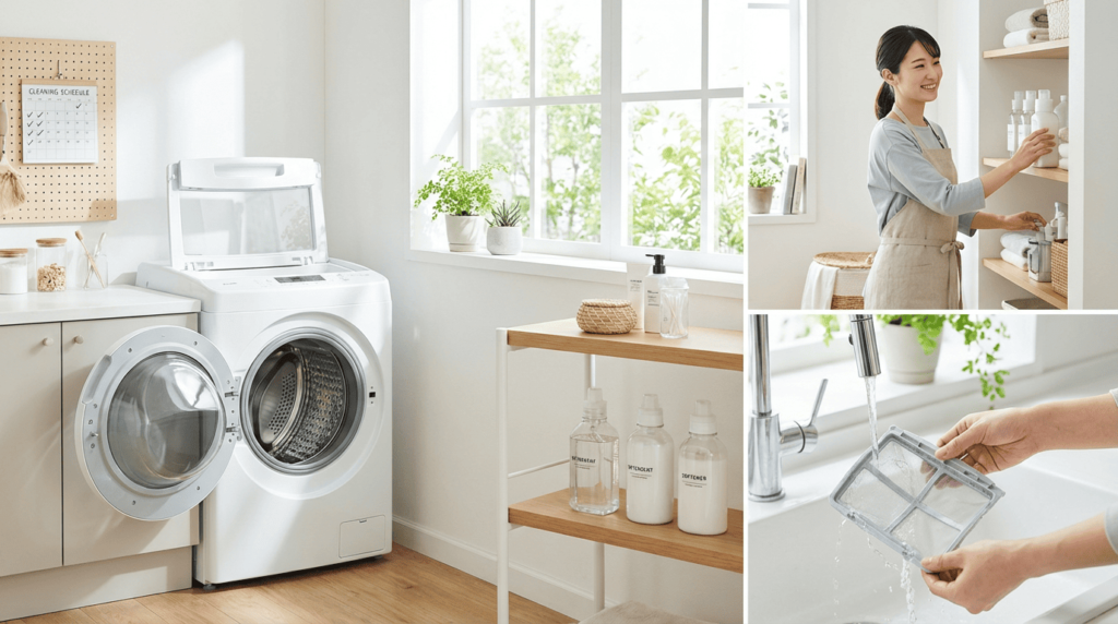 もう臭わせない！洗濯機のドブ臭さを防ぐ5つの習慣