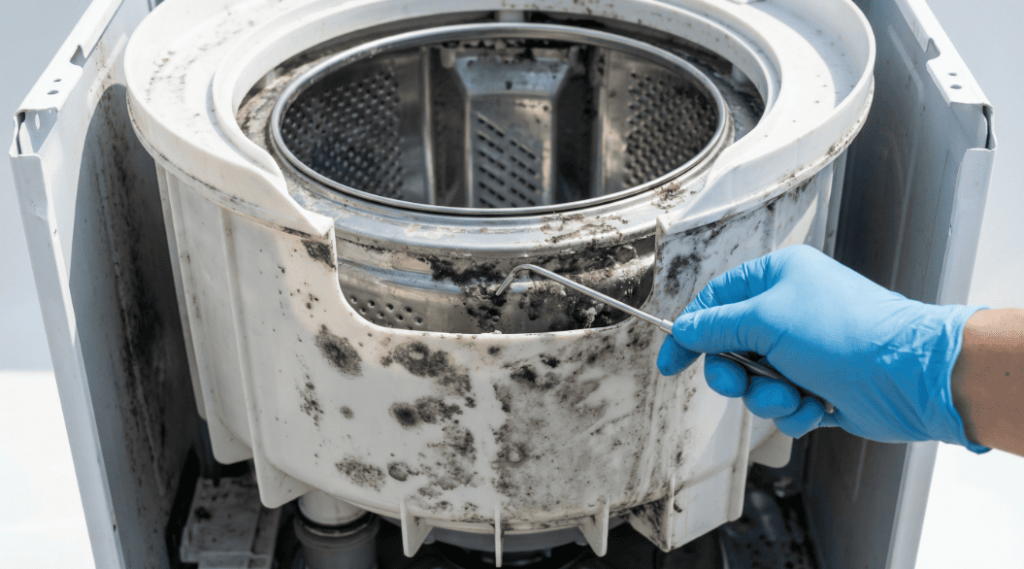 なぜ?カビキラーを使っても洗濯機の臭いが取れない5つの根本原因